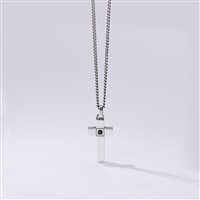 Collana Mabina Uomo COLLANA IN ARGENTO BRUNITO in Argento Zirconia 553386 - 553386